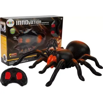 RC model auta obří dálkově ovládaná tarantule černo‑oranžová