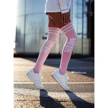 Dámské punčochy Dámské nadkolenky Bad Girl - 37-41 / růžová