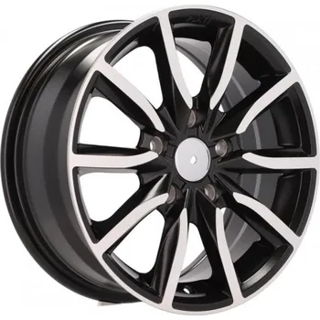 Alu kolo RACING LINE Alu kola Racing Line LU263 6.5x15 5x114.3 ET40 Mbhm - Polished + Black Half Matt 67.1