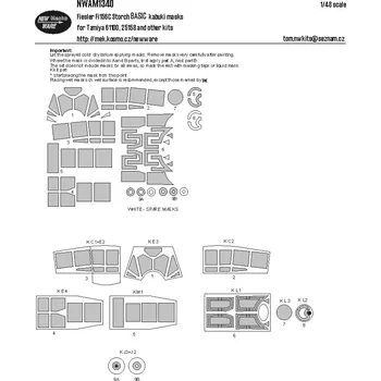 Plastikový model 1/48 Mask Fi 156C Storch BASIC (TAM)