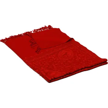 Šála Kašmírská vlněná šála Jate M tmavě červená