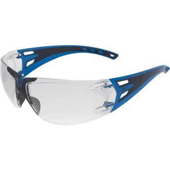 Pracovní přilba JSP Forceflex FF3 brýle KN Varianta: JSP Forceflex FF3 čirá modrá/černá rám.