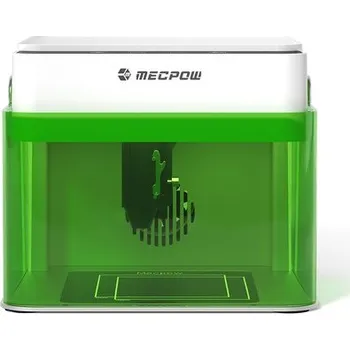 Výtvárné potřeby Mecpow M1 5W Laserový Gravírovací Stroj - Bílá a Zelená