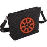 Tibetská kabelka crossbody Tharpa Khorlo tmavě šedá