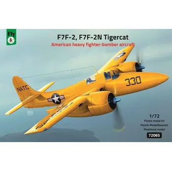 Plastikový model 1/72 F7F-2, F-2N Tigercat American fighter-bomber