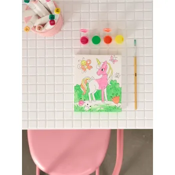 omalovánky Sinsay - Sada na malování s motivem jednorožce - růžová - 170ER-30X - 170ER-30X-ONE