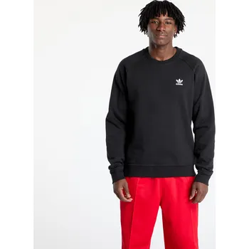 Pánská mikina Mikina adidas Trefoil Essentials Crew Sweatshirt Black XXL