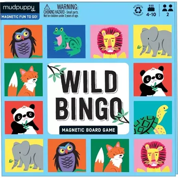 Desková hra Magnetická desková hra divoká zvířata mudpuppy