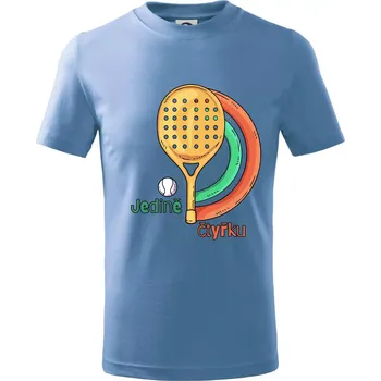 Chlapecké tričko Padel jedině čtyřku - Tričko dětské bavlněné - 98 cm / 2 roky ( Pyžamově světlá modrá )