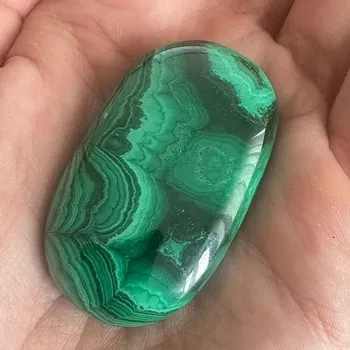 Malachit Kongo Hmatka 6 cca 4,8 x 2,9 cm, 47 g