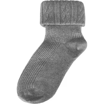 Dámské ponožky Vlněné ponožky s příměsí modalu šedý melír