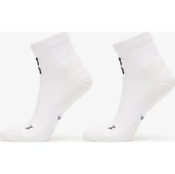Pánská móda Ponožky On Core Run Sock Mid 2-Pack White S