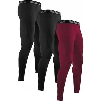 Pánské legíny PÁNSKÉ KOMPRESNÍ LEGÍNY RYCHLESCHNOUCÍ SPORTOVNÍ NA BĚHÁNÍ XXL