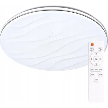 Kulatý Stropní Svítidlo Polux 48 x 6 cm bílá