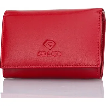 Gracio dámská peněženka z pravé kůže červená