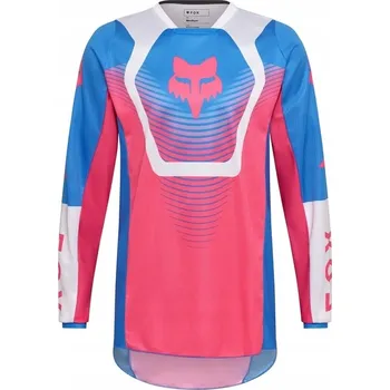 Moto bunda Mikina na motorku cross/quad/ENDURO FOX 180 Collect Blue/Pink RŮŽOVÁ S