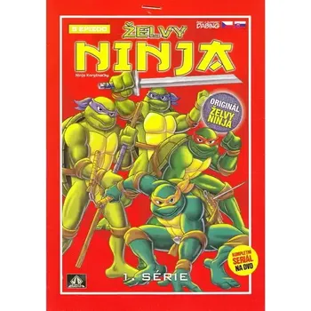 DVD film Želvy ninja - VAPET 1. série - DVD, bazarové