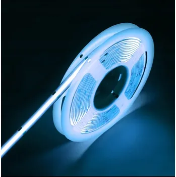 LED osvětlení LED pásek COB, studená bílá, 12V, 10W/m, IP20, jednolitá svítivost