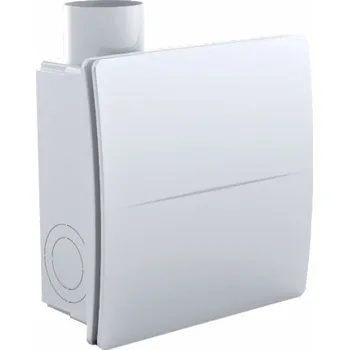 Klimatizace Aerauliqa QXD-80T radiální ventilátor 75 mm, nástěnný/stropní, s časovačem a zpětnou klapkou