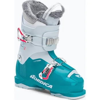 Lyžování Nordica Speedmachine J2 modré a bílé