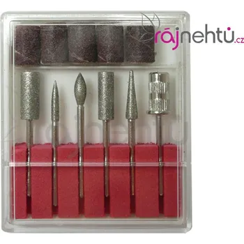 Bruska na nehty Sada brusných nástavců A