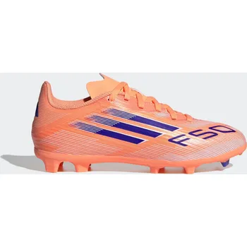 Kopačky ADIDAS Dětské kopačky F50 League FG/MG 36 ORANŽOVÁ