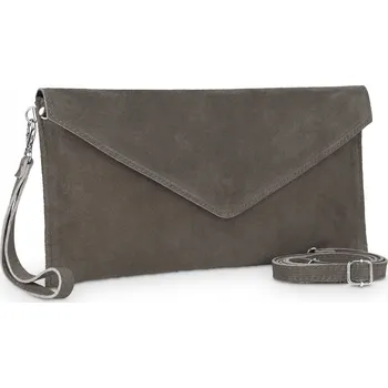 Kabelka Vera Pelle kabelka psaníčko přírodní semišová kůže béžová