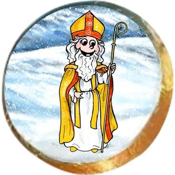 Čokoláda Pepeho Čokoláda MIKULÁŠ tolar (MINCE) 17g Vídeňský dortím mini - RAKOUSKO