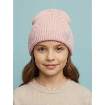 Čepice Sinsay - Čepice s nášivkou - pastelová růžová - 032FU-03X - 032FU-03X-M