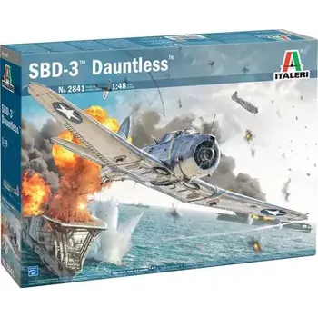 Plastikový model Model Kit letadlo 2841 - USN SBD-3 DAUNTLESS (1:48)