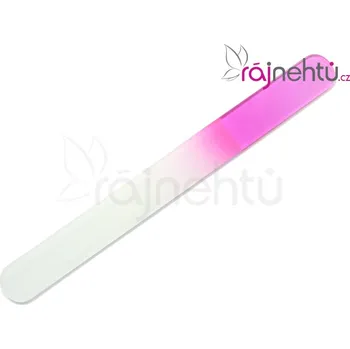 Pilník skleněný velký - růžový