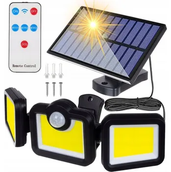 Venkovní osvětlení Pouliční lampa FORTRADE 148 W 6500 lm solární napájení