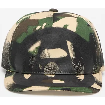Kšiltovka Kšiltovka A BATHING APE Map Camo Cap Green Universal