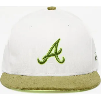 Kšiltovka Kšiltovka New Era Atlanta Braves Cord 59FIFTY Cap Off White 7 1/8