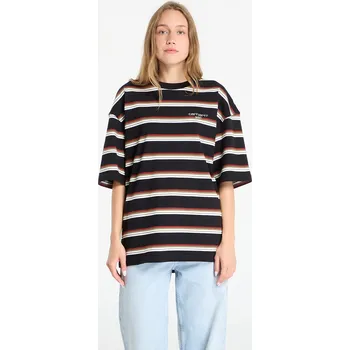 Tričko Carhartt WIP S/S Holm T-Shirt UNISEX Holm Stripe/ Black XL