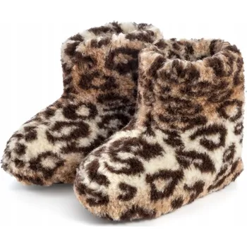 Dámské pantofle Teplé dámské bačkory horského stylu z ovčí vlny Pantofle Zateplené 36-45 PanSzew