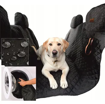 Obraz Ochranná podložka do auta látková S Doggy černá 60 cm x 160 cm