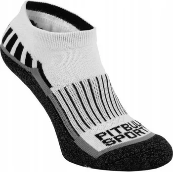 Dámské ponožky Nízké kotníkové Ponožky Pitbull X-ODOR, bílé, velikost 35-38