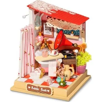 ostatní stavebnice RoboTime miniatura domečku Koupelna pěnových bublin