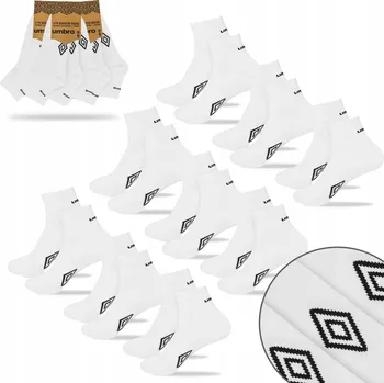 Pánské ponožky Umbro Ponožky UM300 bílé, velikost 39-42