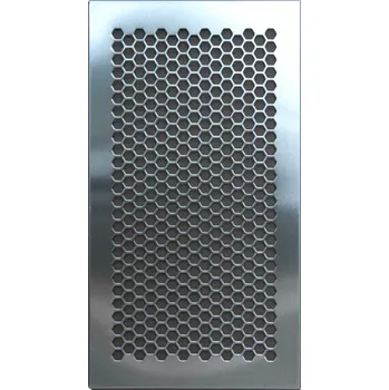 Větrací mřížka MV Větrací mřížka HEXA 190x340 mm hliník