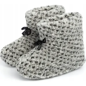 Dámské pantofle Teplé dámské bačkory horského stylu z ovčí vlny Pantofle Zateplené 36-45 PanSzew