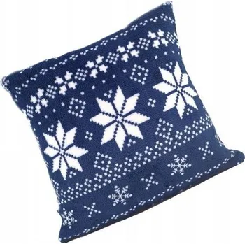 Povlečení Vánoční povlečení na polštář Nordico - modrá