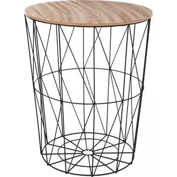 Konferenční stolek Konferenční stolek Atmosphera kulatý 47 x 47 x 57 cm černý