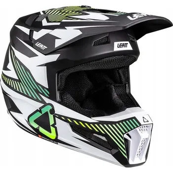 Helma na motorku Leatt Moto helma 3.5 Junior dětská Storm Teal L