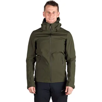 Pánská bunda Pánská turistická softshellová bunda NORTHFINDER-ANTONI-452mustang Hnědá XL