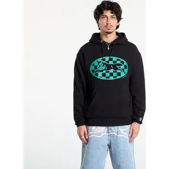 Pánská mikina Mikina Billionaire Boys Club Icecream Checker Running Dog Popover Hood Black S