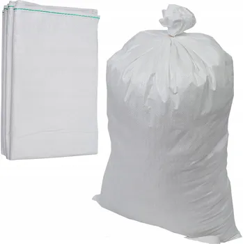 Pytle na odpadky Polypropylenový pytel BRL 50 kg 65x105 cm bílý/modrý