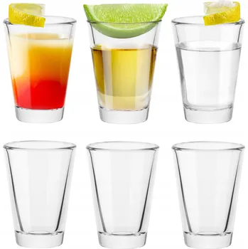 Sklenice Sklenička na vodku Trend For Home Viggo, čirá, 58 ml, 6 ks