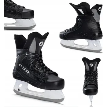 Pánské Hokejové brusle ATTABO černé HS 44 ODOLNÁ ČEPEL